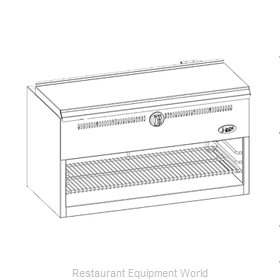 Jade Range JBR-CM24-WM Cheesemelter, Gas