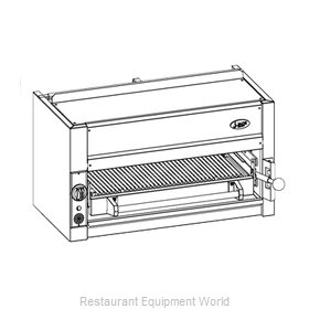 Jade Range JBR-JB36-RM Salamander Broiler, Gas