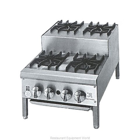 Jade Range JHPE-2-218 Hotplate, Countertop, Gas