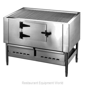 Jade Range JLB-30 Charbroiler, Wood Burning