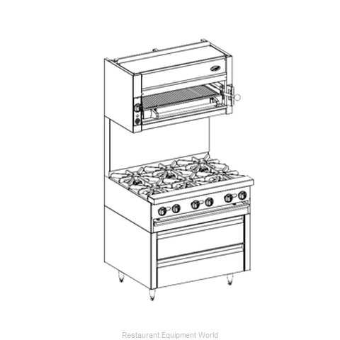 Jade Range JRLH-02R-B-36 Equipment Stand, Refrigerated Base