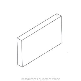 Jade Range R-12 Backguard Flue Riser