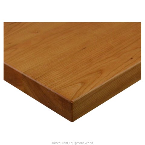 JMC Food Equipment 24 ROUND BEECHWOOD PLANK CHERRY Table Top, Wood