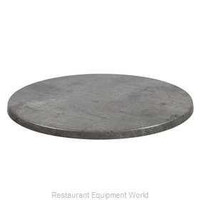 JMC Food Equipment 24 ROUND CONCRETE Table Top, Solid Surface