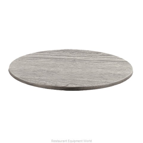 JMC Food Equipment 24 ROUND URBAN SPRUCE Table Top, Solid Surface
