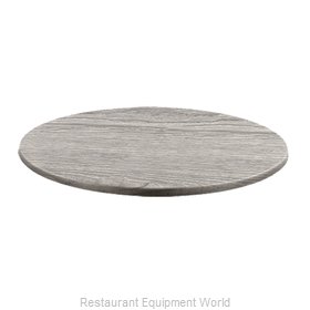 JMC Food Equipment 24 ROUND URBAN SPRUCE Table Top, Solid Surface
