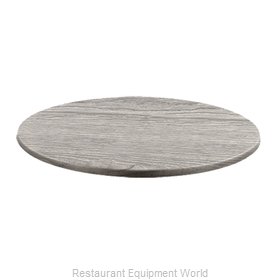JMC Food Equipment 24 ROUND URBAN SPRUCE Table Top, Solid Surface