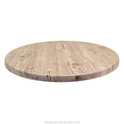 JMC Food Equipment 24 ROUND WASHINGTON PINE Table Top, Solid Surface