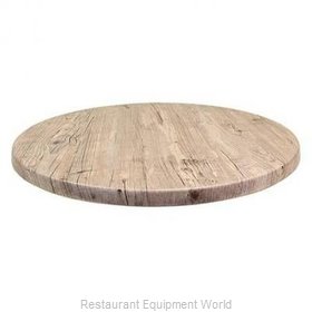 JMC Food Equipment 24 ROUND WASHINGTON PINE Table Top, Solid Surface