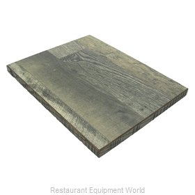 JMC Food Equipment 24X24 BARNWOOD LAMINATE Table Top, Laminate