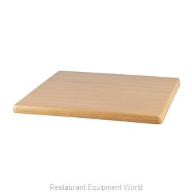 JMC Food Equipment 24X24 LIGHT OAK Table Top, Solid Surface