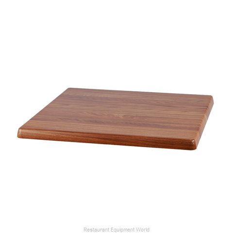 JMC Food Equipment 24X24 TEAK Table Top, Solid Surface