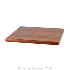 JMC Food Equipment 24X24 TEAK Table Top, Solid Surface