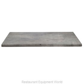 JMC Food Equipment 24X30 CONCRETE Table Top, Solid Surface
