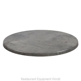 JMC Food Equipment 28 ROUND CONCRETE Table Top, Solid Surface