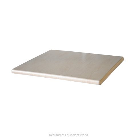 JMC Food Equipment 28X28 TRAVERTINE Table Top, Solid Surface