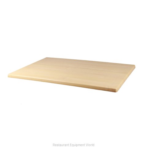 JMC Food Equipment 28X44 MAPLE Table Top, Solid Surface