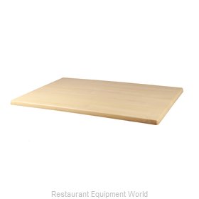 JMC Food Equipment 28X44 MAPLE Table Top, Solid Surface