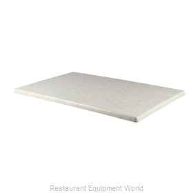 JMC Food Equipment 28X44 STONE Table Top, Solid Surface