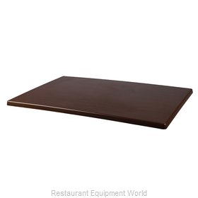JMC Food Equipment 28X44 WENGE Table Top, Solid Surface