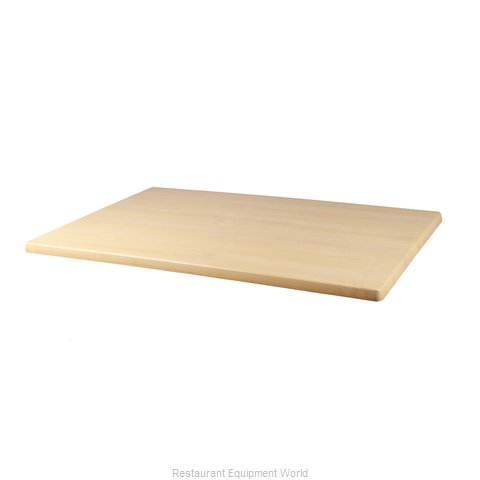 JMC Food Equipment 32X48 MAPLE Table Top, Solid Surface