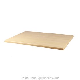 JMC Food Equipment 32X48 MAPLE Table Top, Solid Surface