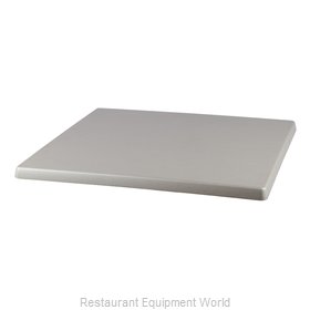 JMC Food Equipment 36X36 BRUSH SILVER Table Top, Solid Surface