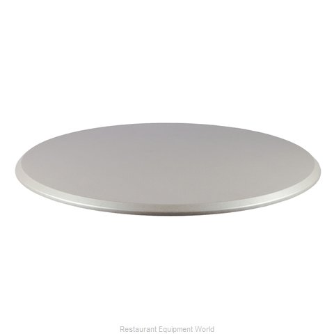 JMC Food Equipment 42 ROUND BRUSH SILVER Table Top, Solid Surface