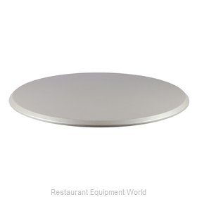 JMC Food Equipment 42 ROUND BRUSH SILVER Table Top, Solid Surface
