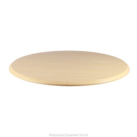 JMC Food Equipment 42 ROUND MAPLE Table Top, Solid Surface