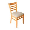 JMC Food Equipment ACABBO WOOD CHAIR CHERRY Chair, Side, Indoor