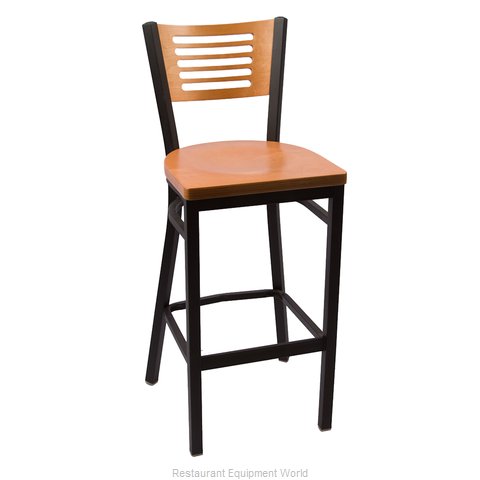 JMC Food Equipment JONES RIVER SERIES BARSTOOL WOOD Bar Stool, Indoor