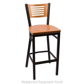 JMC Food Equipment JONES RIVER SERIES BARSTOOL WOOD Bar Stool, Indoor