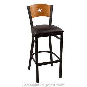 JMC Food Equipment LIBERTY SERIES BARSTOOL VINYL Bar Stool, Indoor