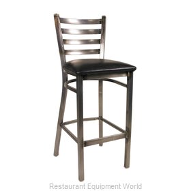 JMC Food Equipment WHITE HORSE BARSTOOL VINYL Bar Stool, Indoor