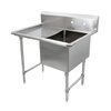 Fregadero, (1) Una Tarja/Compartimiento
 <br><span class=fgrey12>(John Boos 1B18244-1D18L Sink, (1) One Compartment)</span>