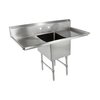 Fregadero, (1) Una Tarja/Compartimiento
 <br><span class=fgrey12>(John Boos 1B244-2D24 Sink, (1) One Compartment)</span>