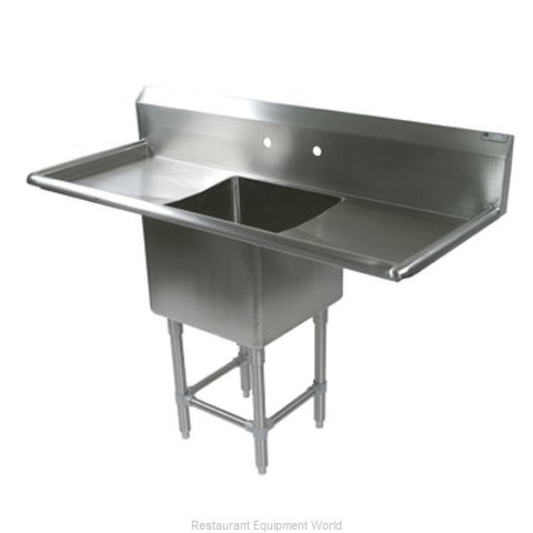 John Boos 1PB1618-2D24 Sink, (1) One Compartment