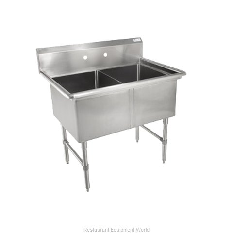 John Boos 2B16204-X Sink, (2) Two Compartment