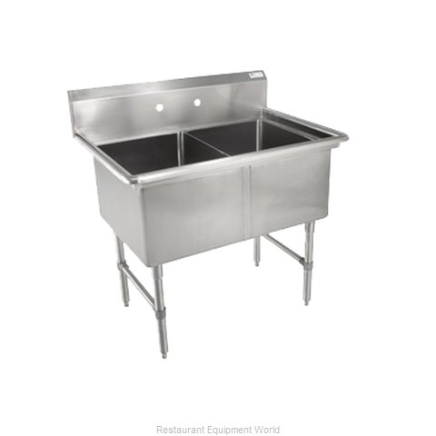 John Boos 2B244-X Sink, (2) Two Compartment