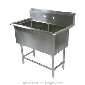 John Boos 2PB1620 Sink, (2) Two Compartment