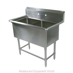 John Boos 2PB204 Sink, (2) Two Compartment