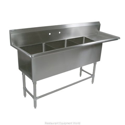 John Boos 3PB1618-1D18R Sink, (3) Three Compartment