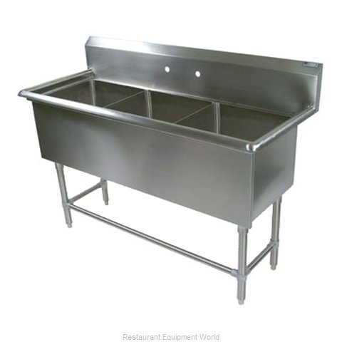 John Boos 3PB20 Sink, (3) Three Compartment