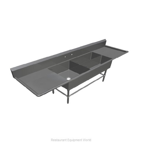 John Boos 43PBPS3224-2D30 Sink, Supermarket