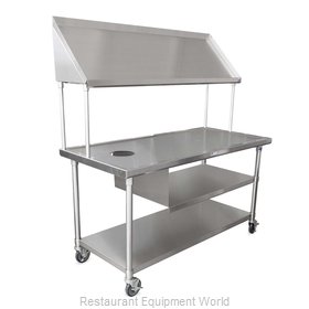 John Boos BT6-3042SSK Dishtable Sorting Table