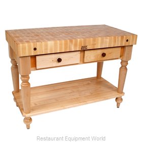 John Boos CUCR04-SHF Butcher Block Unit