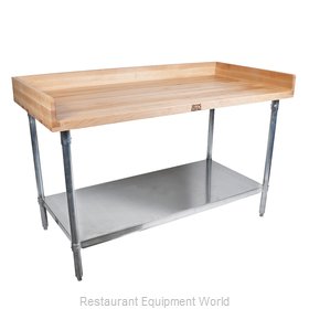 John Boos DSS08A Work Table, Bakers Top