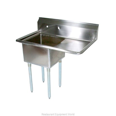 John Boos E1S8-15-14R15-X Sink, (1) One Compartment