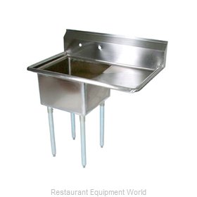 John Boos E1S8-15-14R15-X Sink, (1) One Compartment